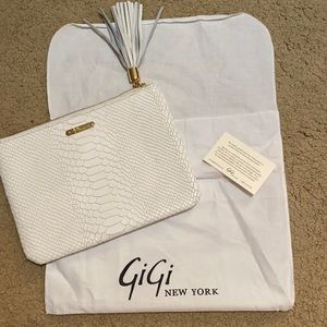 Gigi New York brand new clutch bag with dust bag